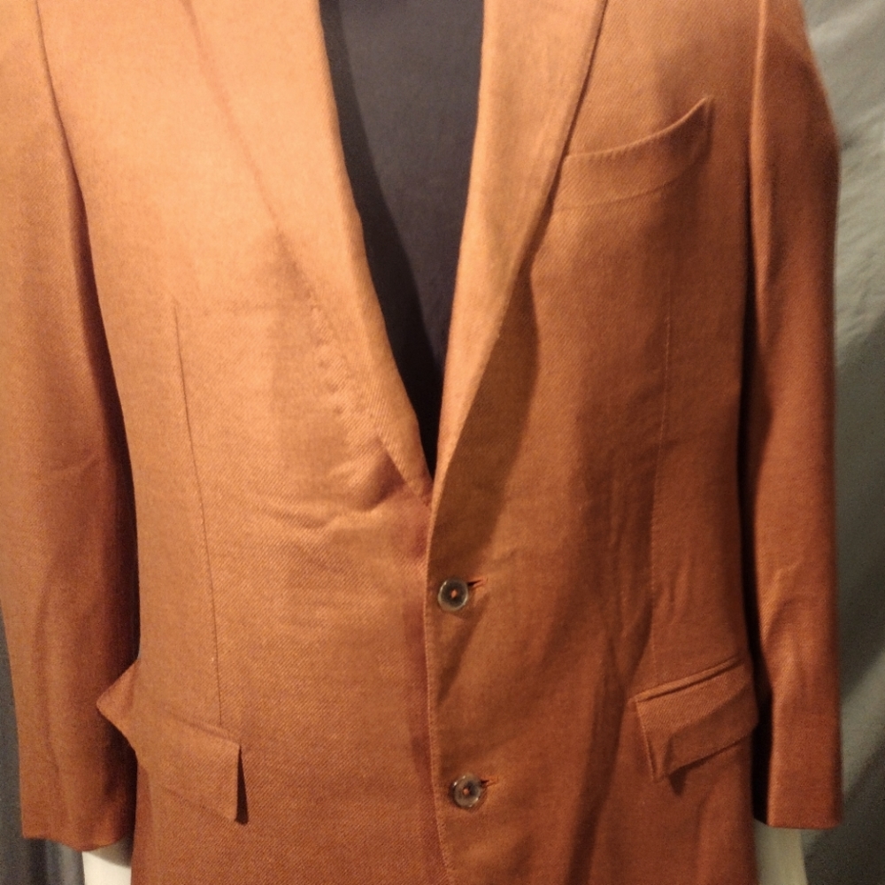 E. Zegna silk cashmere sport coat